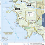 National Geographic 1716 Olympic Day Hikes (map 12) digital map