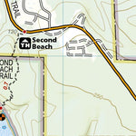 National Geographic 1716 Olympic Day Hikes (map 12) digital map