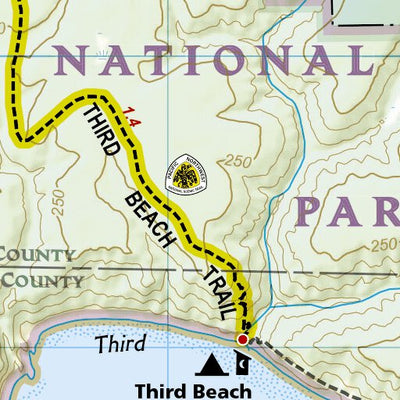 National Geographic 1716 Olympic Day Hikes (map 12) digital map
