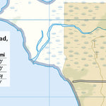 National Geographic 1716 Olympic Day Hikes (map 15) digital map