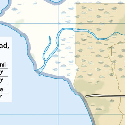 National Geographic 1716 Olympic Day Hikes (map 15) digital map