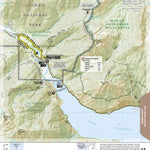 National Geographic 1716 Olympic Day Hikes (map 17) digital map