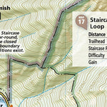 National Geographic 1716 Olympic Day Hikes (map 17) digital map