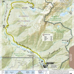 National Geographic 1716 Olympic Day Hikes (map 18) digital map