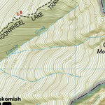 National Geographic 1716 Olympic Day Hikes (map 18) digital map