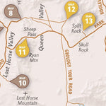 National Geographic 1717 Joshua Tree Day HIkes (map 00) digital map