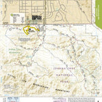 National Geographic 1717 Joshua Tree Day HIkes (map 01) digital map
