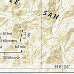National Geographic 1717 Joshua Tree Day HIkes (map 01) digital map