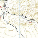 National Geographic 1717 Joshua Tree Day HIkes (map 02) digital map
