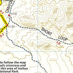 National Geographic 1717 Joshua Tree Day HIkes (map 03) digital map