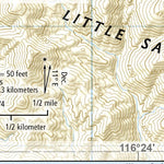 National Geographic 1717 Joshua Tree Day HIkes (map 03) digital map
