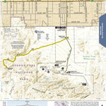 National Geographic 1717 Joshua Tree Day HIkes (map 04) digital map