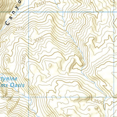 National Geographic 1717 Joshua Tree Day HIkes (map 05) digital map