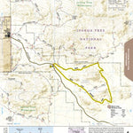 National Geographic 1717 Joshua Tree Day HIkes (map 06) digital map