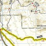 National Geographic 1717 Joshua Tree Day HIkes (map 06) digital map