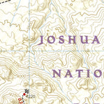 National Geographic 1717 Joshua Tree Day HIkes (map 06) digital map