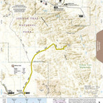National Geographic 1717 Joshua Tree Day HIkes (map 07) digital map