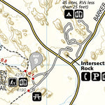 National Geographic 1717 Joshua Tree Day HIkes (map 08) digital map