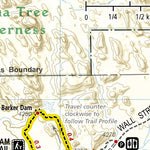 National Geographic 1717 Joshua Tree Day HIkes (map 08) digital map