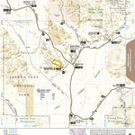 National Geographic 1717 Joshua Tree Day HIkes (map 09) digital map