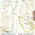 National Geographic 1717 Joshua Tree Day HIkes (map 10) digital map