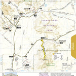National Geographic 1717 Joshua Tree Day HIkes (map 11) digital map