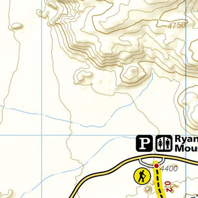National Geographic 1717 Joshua Tree Day HIkes (map 11) digital map