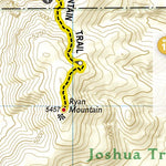 National Geographic 1717 Joshua Tree Day HIkes (map 11) digital map