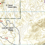 National Geographic 1717 Joshua Tree Day HIkes (map 12) digital map