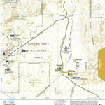 National Geographic 1717 Joshua Tree Day HIkes (map 14) digital map
