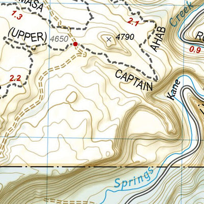 National Geographic 1718 Moab Day Hikes Map 03 digital map