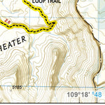 National Geographic 1718 Moab Day Hikes Map 08 digital map