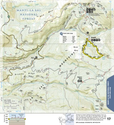 National Geographic 1718 Moab Day Hikes Map 17 digital map