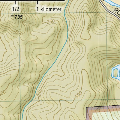 National Geographic 1719 Redwood Day HIkes (map 01) digital map
