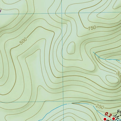 National Geographic 1719 Redwood Day HIkes (map 04) digital map