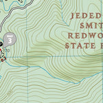 National Geographic 1719 Redwood Day HIkes (map 04) digital map