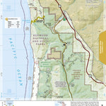National Geographic 1719 Redwood Day HIkes (map 07) digital map