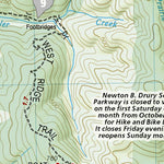 National Geographic 1719 Redwood Day HIkes (map 07) digital map