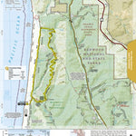 National Geographic 1719 Redwood Day HIkes (map 09) digital map
