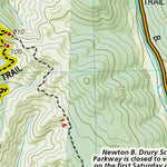 National Geographic 1719 Redwood Day HIkes (map 09) digital map