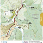 National Geographic 1719 Redwood Day HIkes (map 13) digital map