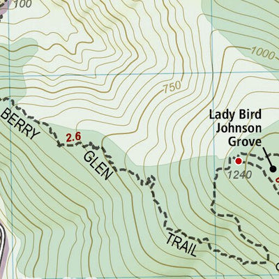 National Geographic 1719 Redwood Day HIkes (map 13) digital map