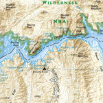 National Geographic 204 Lake Mead National Recreation Area (north side) digital map