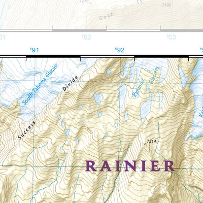 217 Mount Rainier National Park (Paradise inset) Preview 2