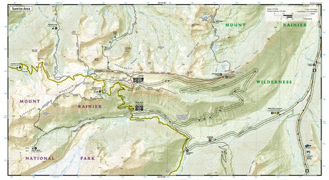 217 Mount Rainier National Park (Sunrise inset) Preview 1