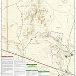 National Geographic 224 Organ Pipe Cactus National Monument (west side) digital map