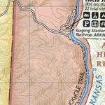 National Geographic 2303 Arkansas River Leadville to Salida (map 14) digital map