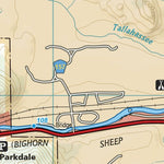 National Geographic 2304 Arkansas River Salida to Canon City (map 12) digital map