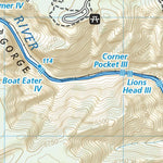 National Geographic 2304 Arkansas River Salida to Canon City (map 13) digital map
