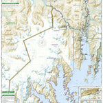 National Geographic 231 Kenai Fjords National Park (east side) digital map